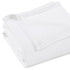 Queen White Cotton Waffle Weave Blanket