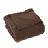 King Chocolate Cotton Waffle Weave Blanket