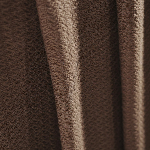 King Chocolate Cotton Waffle Weave Blanket