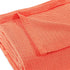 King Coral Cotton Waffle Weave Blanket