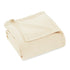 Twin Ivory Cotton Waffle Weave Blanket