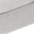 Twin Silver Cotton Waffle Weave Blanket