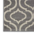 7' Gray Moroccan Power Loom Runner Rug