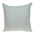 22" Beige and Green Damask Linen Blend Throw Pillow with Embroidery and Applique