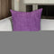 18" Purple Weave Cotton Throw Pillow