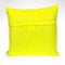 16" Yellow Cotton Throw Pillow