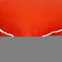 20" Orange Cotton Throw Pillow