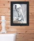 PELICAN Black Framed Print Wall Art