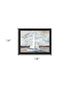 Sailboat on Water Black Framed Print Wall Art