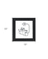 Empty Toilet Paper Roll Black Framed Print Wall Art