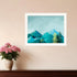 Adventure Awaits White Framed Print Wall Art