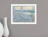 Coastal Porch White Framed Print Wall Art