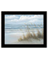 Sea Oats White Framed Print Wall Art