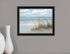 Sea Oats White Framed Print Wall Art