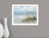 Sea Oats White Framed Print Wall Art