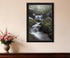 Ricketts Waterfall White Framed Print Wall Art