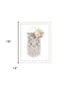 BOHEMIAN MACRAME White Framed Print Wall Art