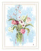 Flourish White Framed Print Wall Art
