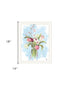 Flourish White Framed Print Wall Art