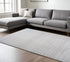 8' X 11' Beige Abstract Area Rug