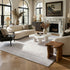 8' X 11' Beige Abstract Area Rug