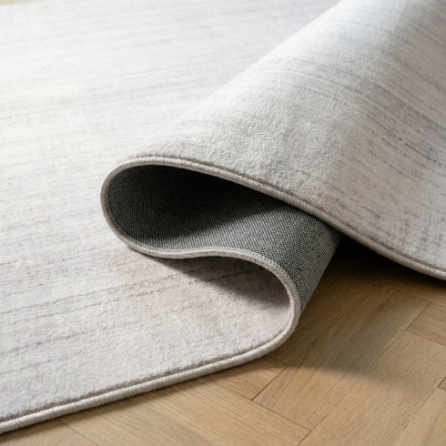 8' X 11' Beige Abstract Area Rug