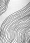 5' X 8' Black and White Abstract Distressed Area Rug