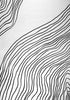 5' X 8' Black and White Abstract Distressed Area Rug
