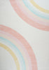 5' X 8' Pink Abstract Area Rug