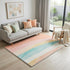 5' X 8' Pink Abstract Area Rug