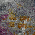 9' X 12' Blue Gray And Purple Area Rug