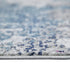 9' X 12' Blue Gray And Purple Area Rug
