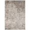 9' X 12' Gray And Ivory Abstract Area Rug