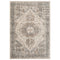 8' X 10' Gray And Beige Medallion Area Rug