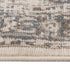 8' X 10' Gray And Beige Medallion Area Rug