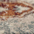 5' X 8' Beige Rust and Navy Oriental Power Loom Area Rug