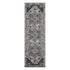 9' X 12' Black And Gray Medallion Area Rug