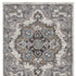 9' X 12' Ivory Taupe and Gray Medallion Power Loom Area Rug