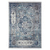 9' X 12' Ivory Blue And Gray Medallion Area Rug