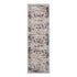 9' X 12' Ivory And Orange Floral Area Rug