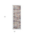 9' X 12' Ivory And Orange Floral Area Rug