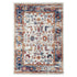 9' X 12' Ivory And Orange Floral Area Rug