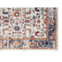 9' X 12' Ivory And Orange Floral Area Rug