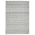 9' X 12' Ivory Black And Gray Geometric Flatweave Handmade Distressed Area Rug With Fringe