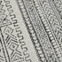 9' X 12' Ivory Black And Gray Geometric Flatweave Handmade Distressed Area Rug With Fringe