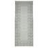 9' X 12' Gray And Blue Geometric Flatweave Handmade Distressed Area Rug With Fringe