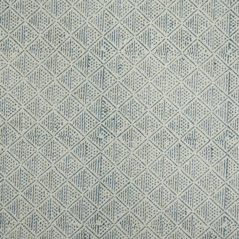 9' X 12' Gray And Blue Geometric Flatweave Handmade Distressed Area Rug With Fringe