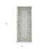 9' X 12' Gray And Blue Geometric Flatweave Handmade Distressed Area Rug With Fringe