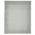 9' X 12' Gray And Blue Geometric Flatweave Handmade Distressed Area Rug With Fringe