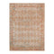 9' X 12' Beige Orange And Teal Southwestern Area Rug